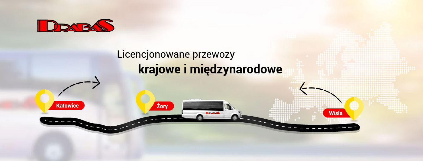 Rozkład jazdy : Wisła - Katowice - Wisła - Drabas - licencjonowane przewozy krajowe i międzynarodowe